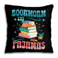 Book Reader Librarian Bookworm In Pajamas Book And Pajama Pillowcase