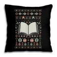 Book Reading Ugly Christmas Pillowcase