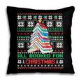 All Booked For Christmas Tree Book Ugly Christmas Sweatshirt Pillowcase All Booked For Christmas Tree Book Ugly Christmas Sweatshirt Pillowcase