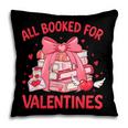 All Booked For Valentine Bow Books Lover Teacher Girl Women Pillowcase