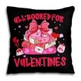 All Booked For Valentines Coquette Bow Book Valentine Day Pillowcase