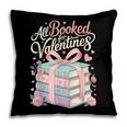 All Booked For Valentines Stacked Books Pillowcase