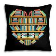 Bookshelf Heart Pillowcase