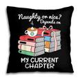 Christmas Book Lovers Naughty Or Nice Pillowcase