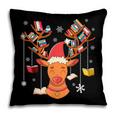 Christmas Librarian Reindeer Xmas Book Teachers Love Reading Pillowcase