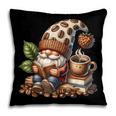 Coffee And Book Reading Accessories For Book Lovers Gnome Pillowcase