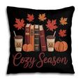 Cozy Season Autumn Leaves Books Pumpkins Fall Halloween Pillowcase