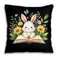 Cute Rabbit And Book Women Girls Reading Book Rabbit Lover Pillowcase Cute Rabbit And Book Women Girls Reading Book Rabbit Lover Pillowcase