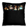 Dachshund Book Lover Reading Wiener Dog 100 Days Of School Pillowcase