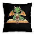Dragon Reading Book Bookworm Pillowcase