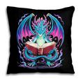 Dragon Reading Book Lover Pillowcase