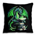 Dragon Reading Books Bookworm Pillowcase
