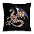 Dragon Silhouette Books Librarian Bookworm Women Men Kids Pillowcase