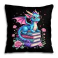 Dragons And Books Dragon Reading Book Lover Girl Bookworm Pillowcase Dragons And Books Dragon Reading Book Lover Girl Bookworm Pillowcase
