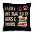 Easily Distracted By Dogs And Books Pets Books Lovers Pillowcase Easily Distracted By Dogs And Books Pets Books Lovers Pillowcase