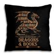 Easily Distracted By Dragons And Books Library Dragon Lover Pillowcase Easily Distracted By Dragons And Books Library Dragon Lover Pillowcase
