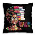 Education Is Freedom History Month Teacher Books Afro Pillowcase Education Is Freedom History Month Teacher Books Afro Pillowcase