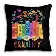 Equality Book LGBTQ Wildflowers Equal Rights Gay Kindness Pillowcase