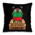 Girl Kid Reading Book Black History Month Bookworm Pillowcase