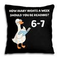 Goose Reading 67 Six Seven Meme Teacher Book Lover Pillowcase