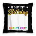 Guestbook My 21st Birthday Sign My Shirt Birthday Party Pillowcase Guestbook My 21st Birthday Sign My Shirt Birthday Party Pillowcase