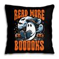 Halloween Book Lover Ghost Boo Pun Read More Boooks Pillowcase