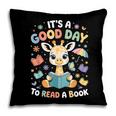 It's a Good Day To Read a Book Cute Giraffe Pillowcase