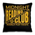 Midnight Reading Club Night Owl Book Readers Pillowcase