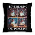 Penguin Love Reading And Penguins Child Book Lover Pillowcase