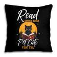 Read Banned Books Pet Cats Fight Evil Read Banned Reader Pillowcase