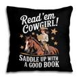 Read 'Em Cowgirl Saddle Up With A Good Book Rodeo Bookworm Pillowcase