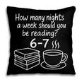 Reading 67 Six Seven English Teacher Book Lover Librarian Pillowcase