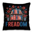 Reading Freadom Freedom Book Lover 4th Of July Men Women Pillowcase