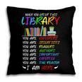 Retro Librarian Book Reader Library Book Reading Pillowcase