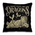 Romantasy Reader Book Reading Probably Reading About Dragons Pillowcase