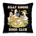 Silly-Goose Book Club Goose And Book Lovers Pillowcase