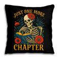 Skeleton Read Book Just One More Chapter Floral Book Lover Pillowcase Skeleton Read Book Just One More Chapter Floral Book Lover Pillowcase