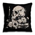 Skull Books Flowers Goth Reader Grunge Dark Alt Aesthetic Pillowcase