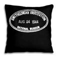 Smithsonian Institution Library 1944 Book Stamp Pillowcase