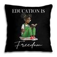 History Month Education Is Freedom Books Black Teacher Pillowcase
