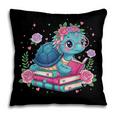 Turtle Bookworm Reading Book Bookworm Book Nerd Cute Graphic Pillowcase