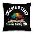Unearth a Story 2026 Summer Reading Program Tree Book Pillowcase