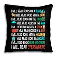 I Will Read Books On A Boat & Everywhere Reading Book Pillowcase