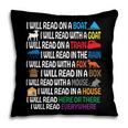 I Will Read Books On A Boat & Everywhere Reading Kids Book Pillowcase