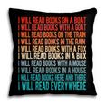 I Will Read Books On A Boat Kids Reading Pillowcase