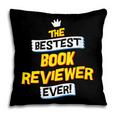 Women's Best Book Reviewer Critic Job Occupation Pillowcase