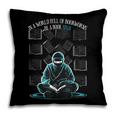 In A World Full Of Bookworms Be A Book Ninja Reading Reader Pillowcase