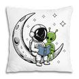 Astronaut Reading Book To Alien Moon Space Astronomy Pillowcase Astronaut Reading Book To Alien Moon Space Astronomy Pillowcase