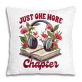 Audiobook Lover Bookish Headphones Just One More Chapter Pillowcase