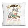 Book Lover Cute Cat Coffee Just 1 More Chapter Cozy Reading Pillowcase
